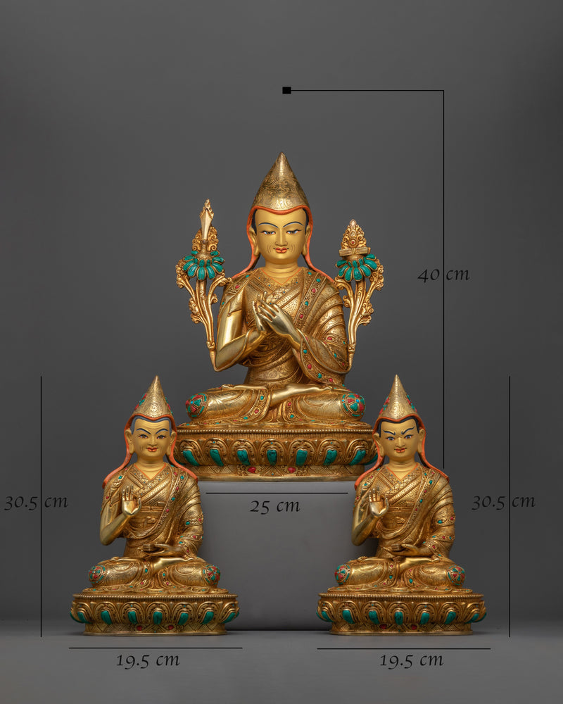 Tsongkhapa with Disciples