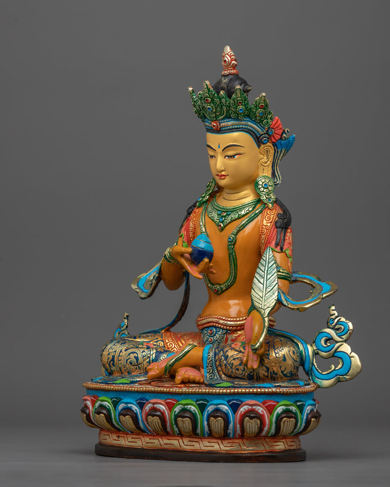 Bodhisattva Kshitigarbha Figurine | Guardian of the Earth and Protector of Souls