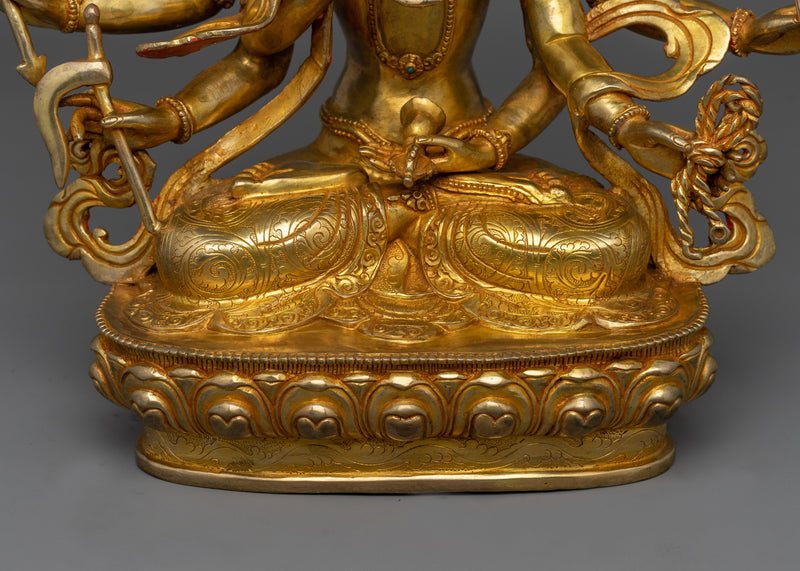 Traditional Maha Vajrasattva Statue | The Supreme Deity of Purification and Enlightenment