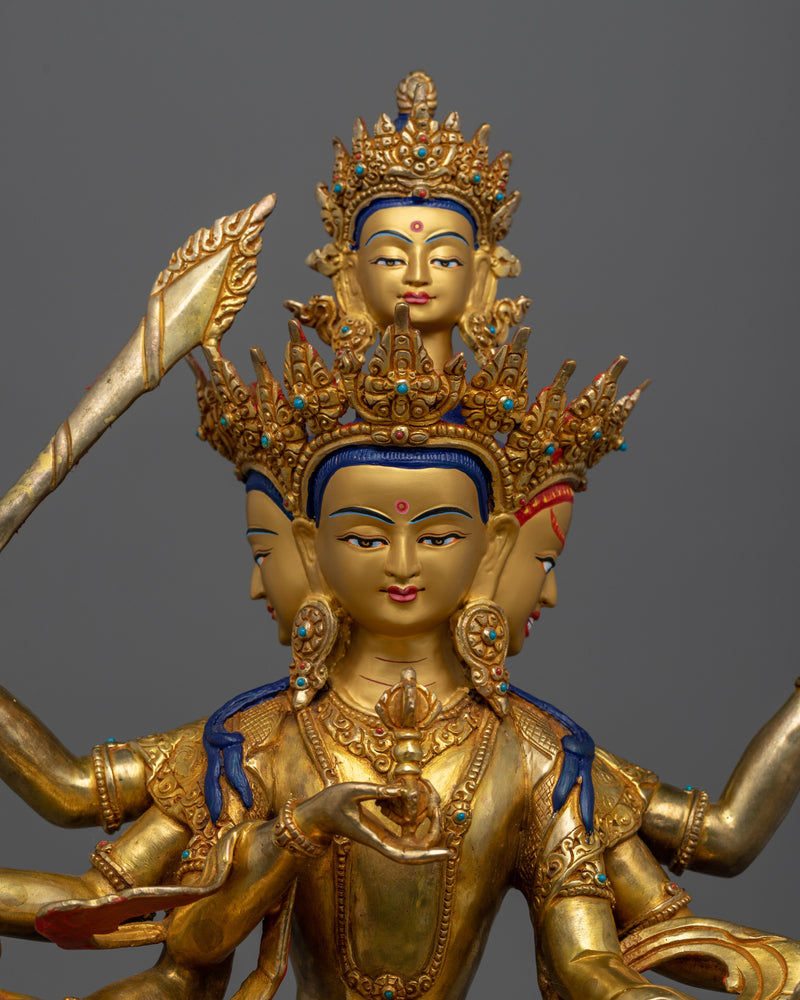 Traditional Maha Vajrasattva Statue | The Supreme Deity of Purification and Enlightenment