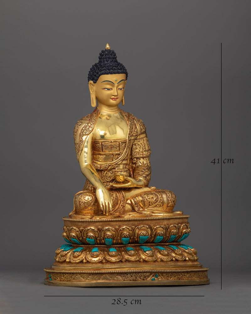 Sacred Statue for Prayer to Buddha Shakyamuni