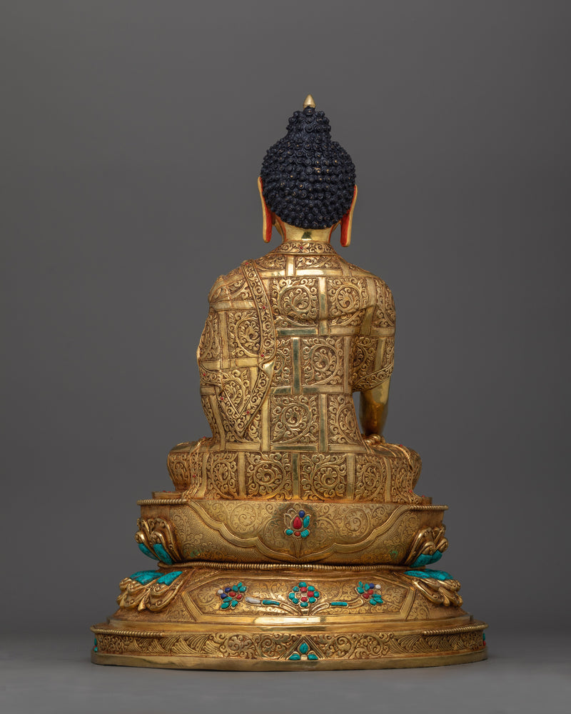 Sacred Statue for Prayer to Buddha Shakyamuni | Perfect for Meditation and Spiritual Reflection