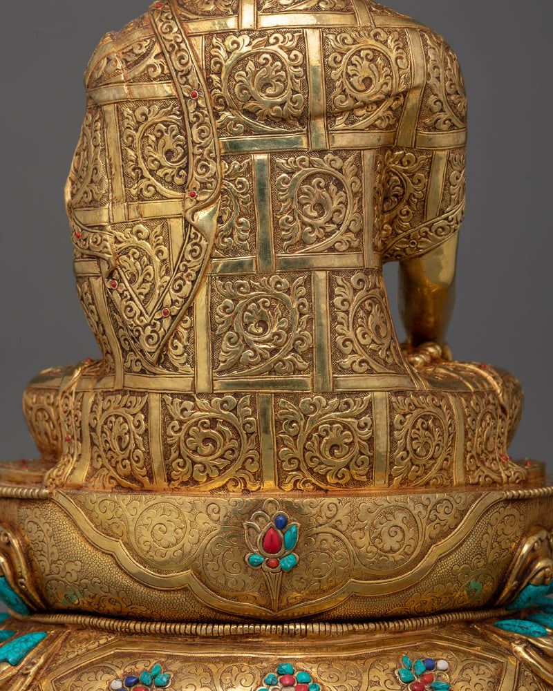 Sacred Statue for Prayer to Buddha Shakyamuni | Perfect for Meditation and Spiritual Reflection