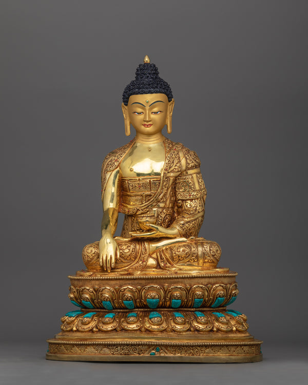 Sacred Statue for Prayer to Buddha Shakyamuni