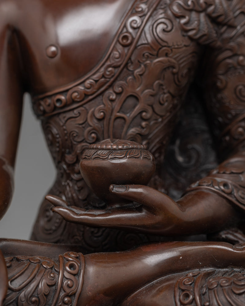 Shakyamuni Enlightened Buddha Figurine | Embodiment of Wisdom and Serenity