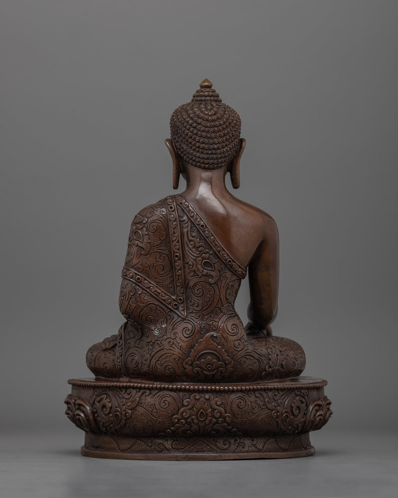 Shakyamuni Enlightened Buddha Figurine | Embodiment of Wisdom and Serenity