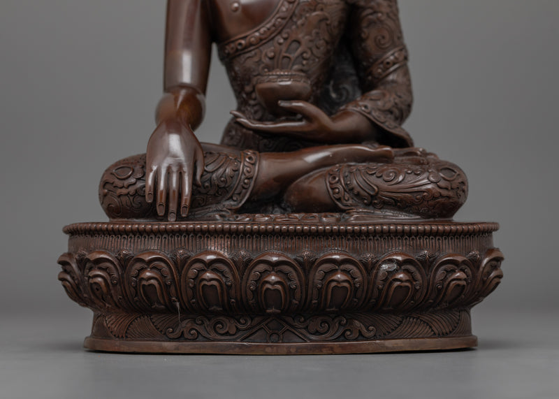 Shakyamuni Enlightened Buddha Figurine | Embodiment of Wisdom and Serenity