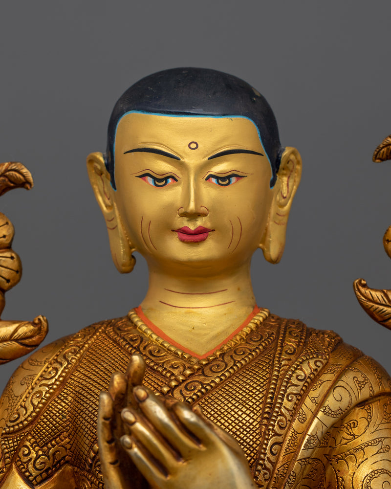 Je Tsongkhapa Kadampa Buddhist | Gold Electroplated Statue