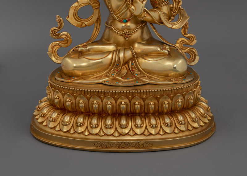 Wisdom Manjushri Bodhisattva Statue | Embodiment of Divine Knowledge and Compassion