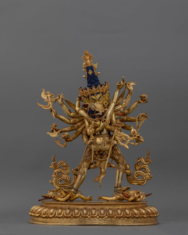 Heruka Chakrasamvara with Consort Statue | Supreme Symbol of Enlightened Union