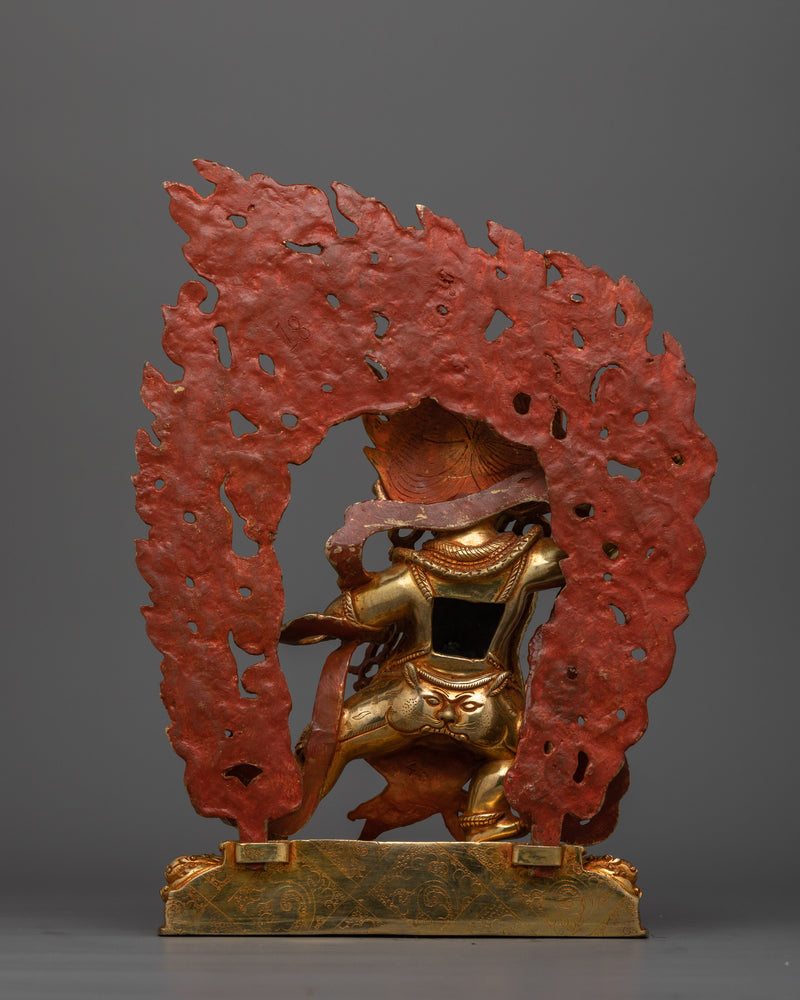 Vajra Holder Vajrapani Dharma Art | Fierce Protector of Buddhist Teachings