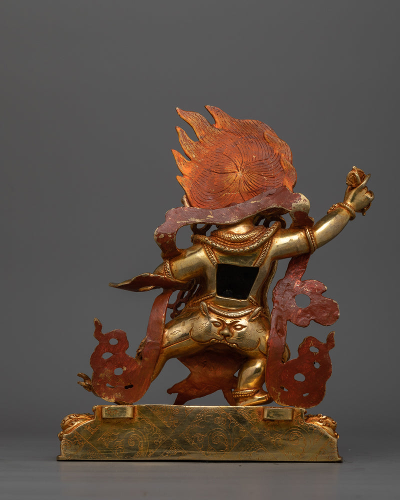 Vajra Holder Vajrapani Dharma Art | Fierce Protector of Buddhist Teachings