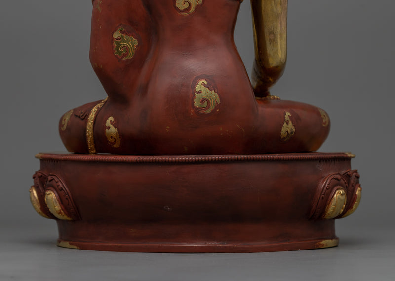 Peaceful Shakyamuni Buddha Figurine | Tranquil Tibetan Art