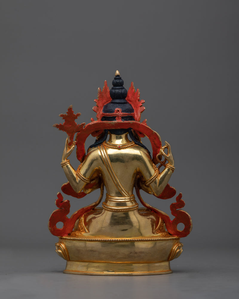 Chenrezig Lord of Love Statue | Compassionate Holy Figurine