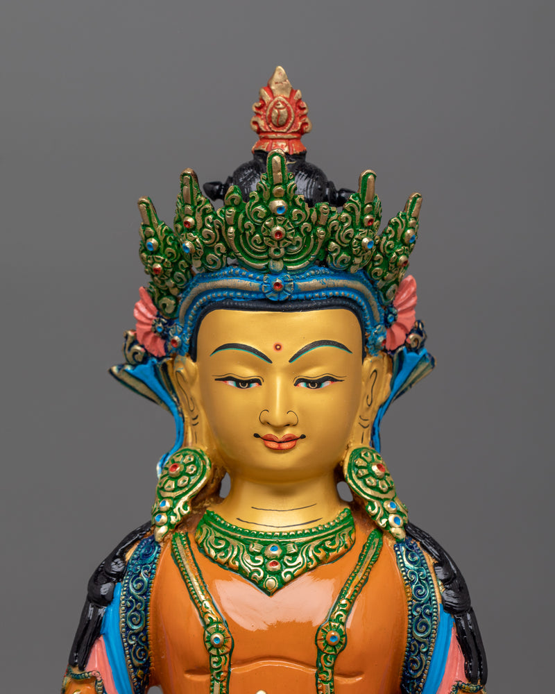 Kshitigarbha Bodhisattva of Hell Statue | Protector and Guide of the Underworld