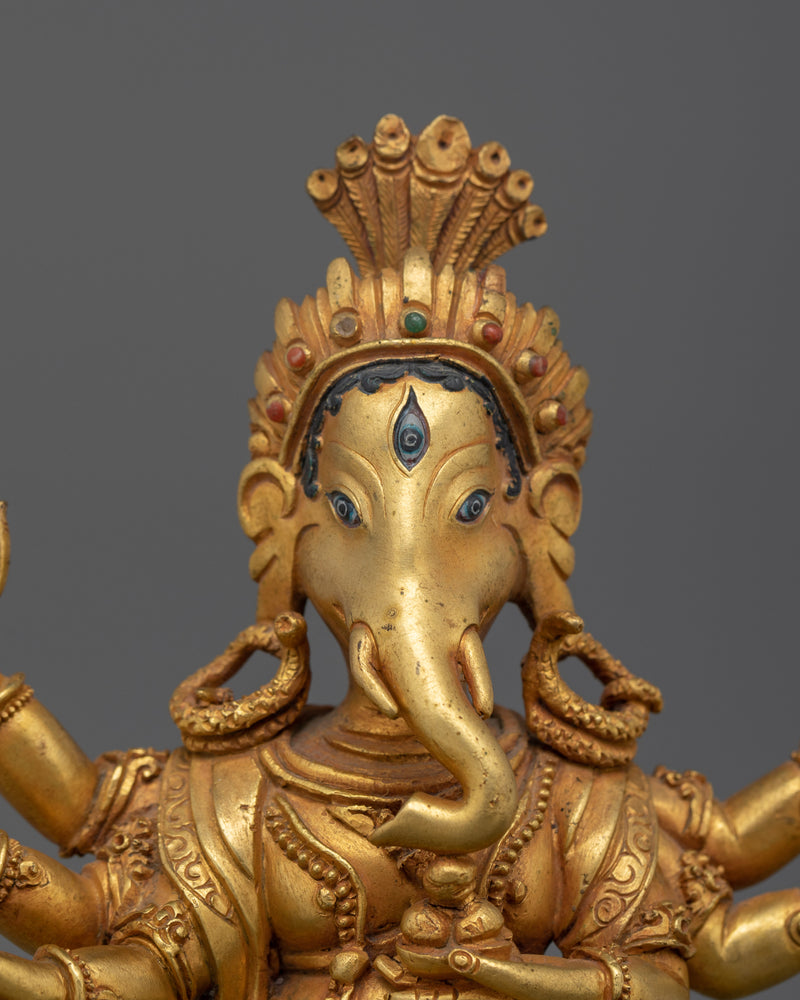 Small Standing Ganesh Ji Statue | Hindu God of Wisdom and Prosperity