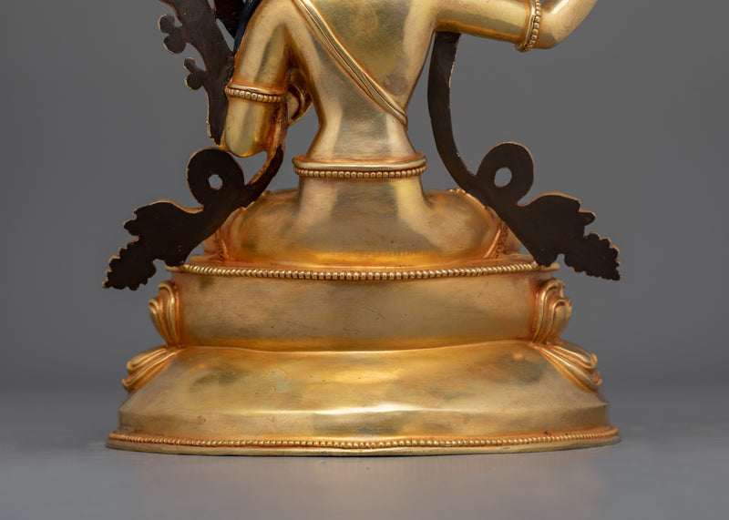 Wisdom Buddha Manjushri Statue | Tibetan Bodhisattva