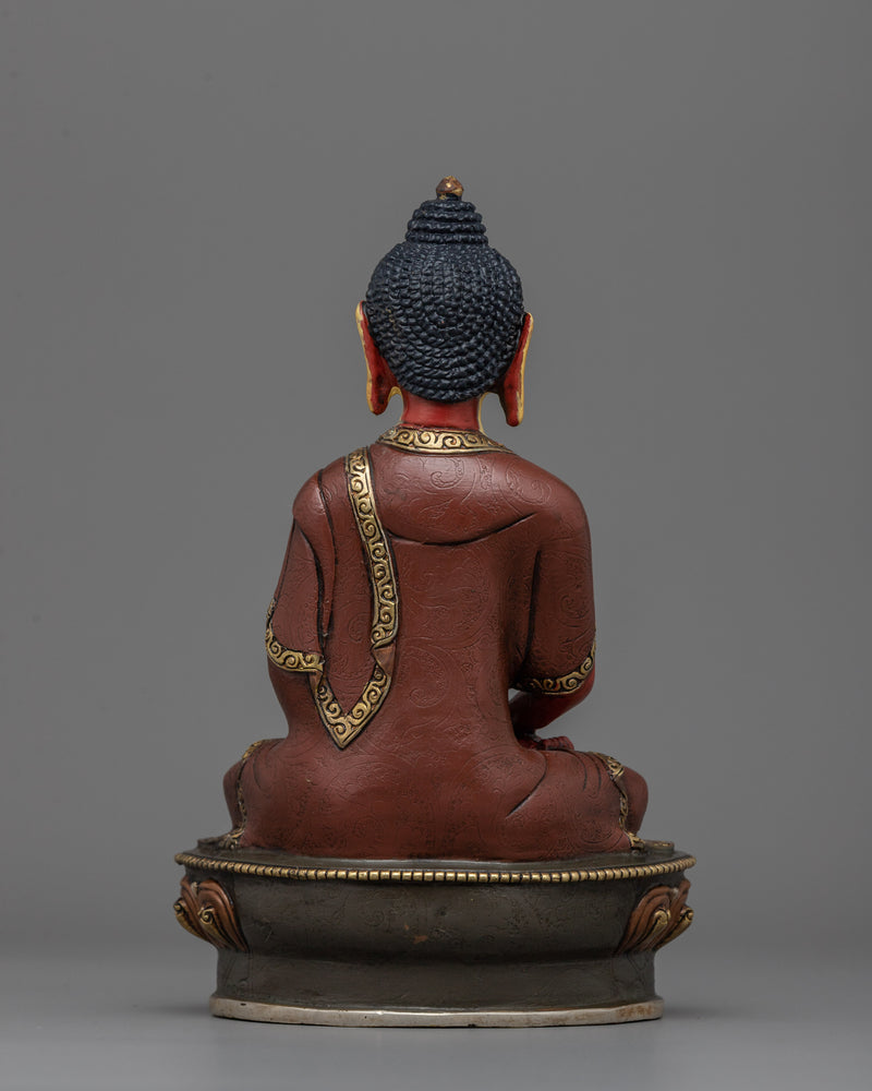 Hand-Carved Amitabha Sukhavati Statue | Enlightened Buddha