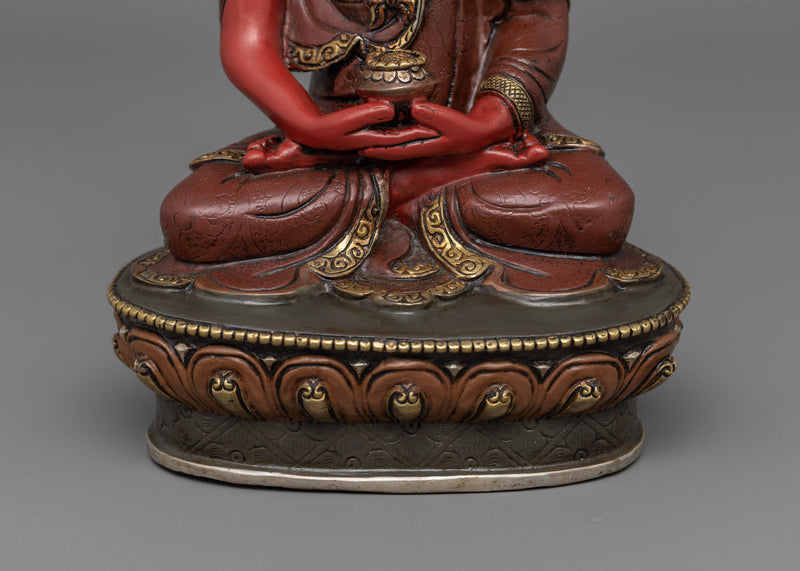 Hand-Carved Amitabha Sukhavati Statue | Enlightened Buddha