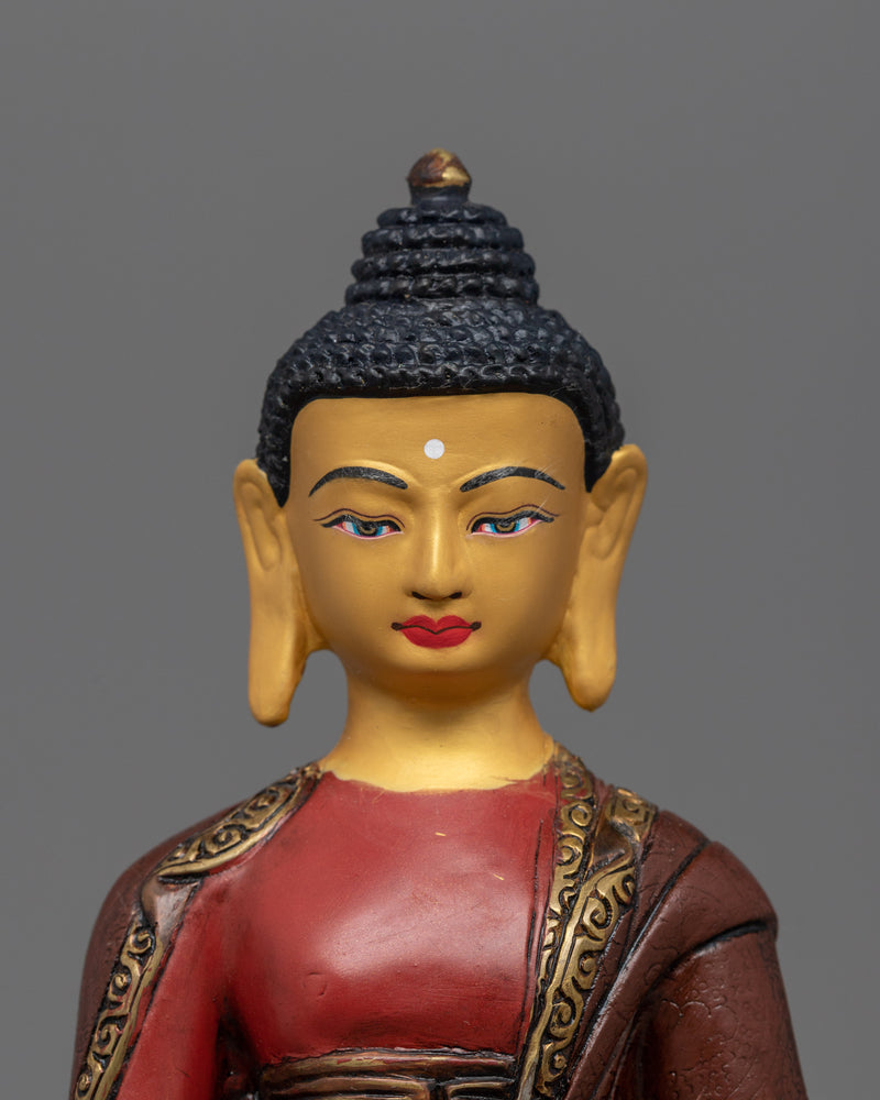 Hand-Carved Amitabha Sukhavati Statue | Enlightened Buddha