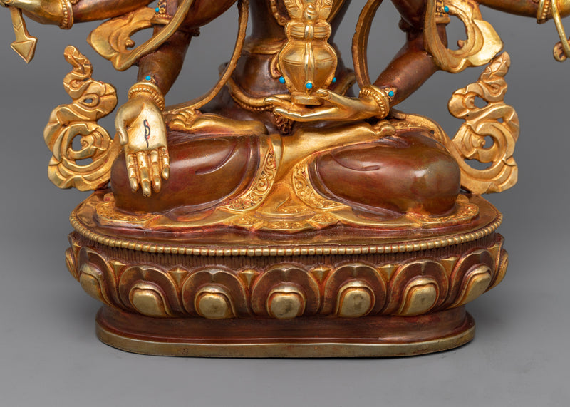 Namgyalma Dakini of Longevity Statue | Hand-Carved Deity