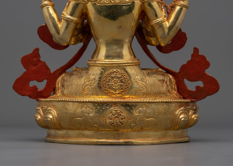 Chenrezig (Equanimity Deity) Statue | Kindness Bodhisattva