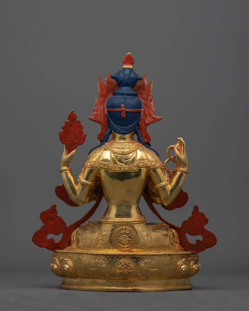 Chenrezig (Equanimity Deity) Statue | Kindness Bodhisattva