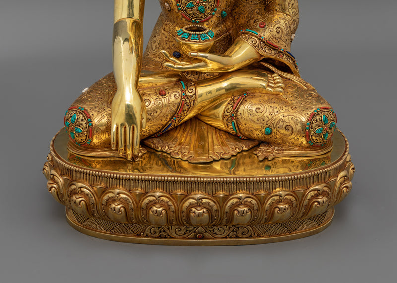 Three Buddha Set Sculpture | Medicine Buddha, Shakyamuni Buddha, Amitabha Buddha