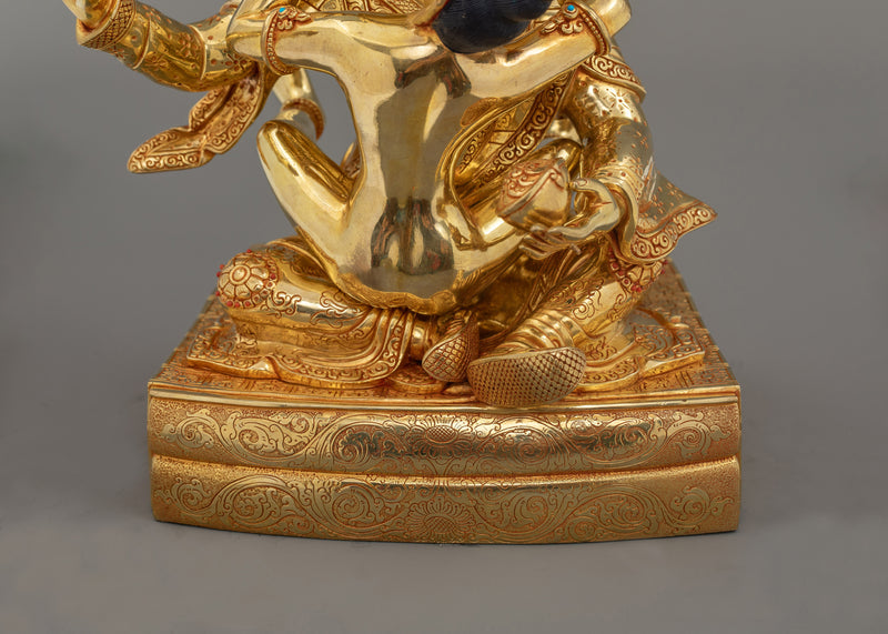 Guru Padmasambhava Yab Yum Statue | A Sacred Symbol of Unity and Enlightenment