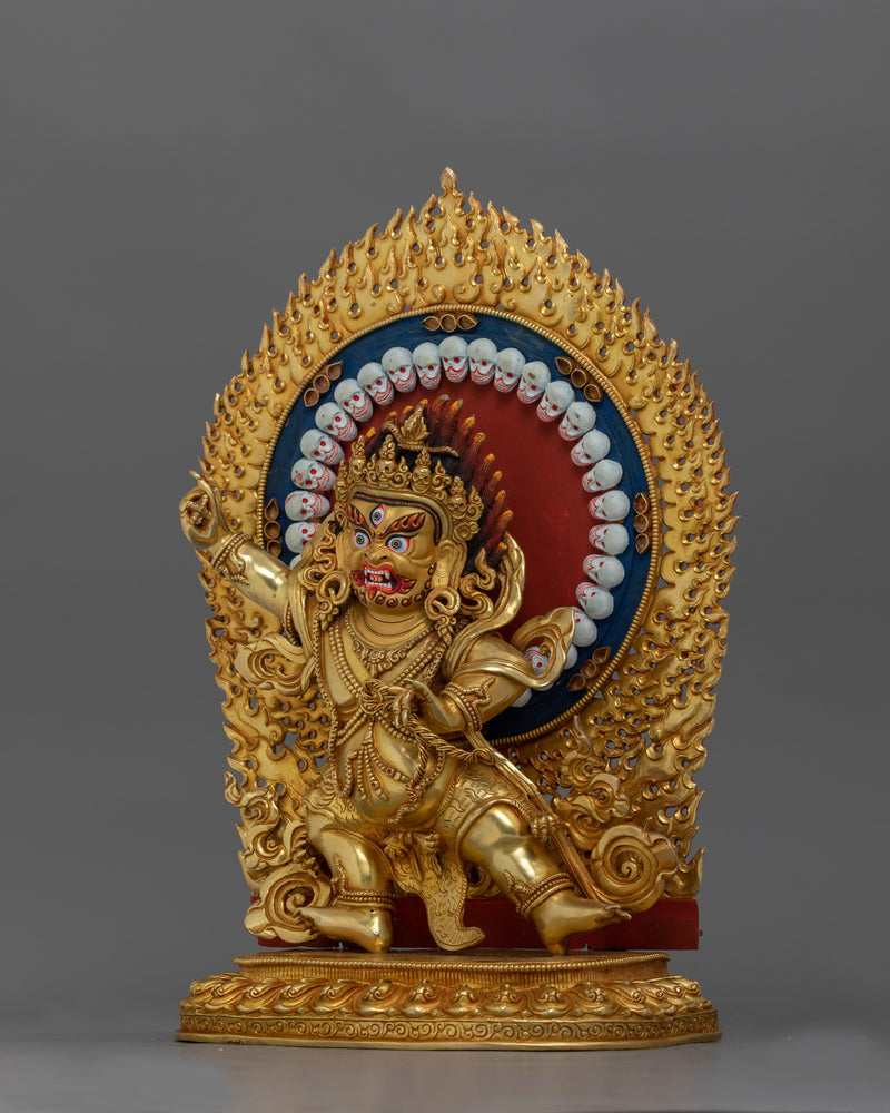 Vajrapani Shakyamuni’s Protector Statue | Tibetan Sculpture