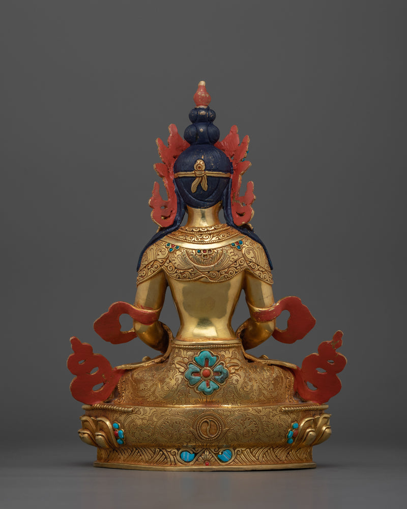 Amitayus Bodhisattva of Long Life Statue | Embodiment of Life and Wisdom