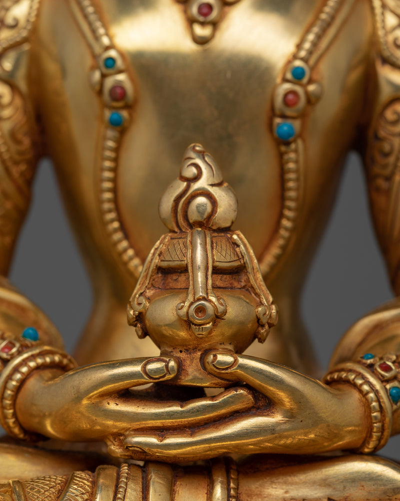 Amitayus Bodhisattva of Long Life Statue | Embodiment of Life and Wisdom