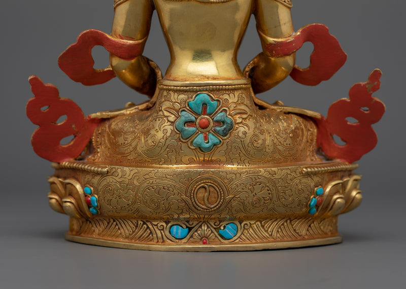 Amitayus Bodhisattva of Long Life Statue | Embodiment of Life and Wisdom