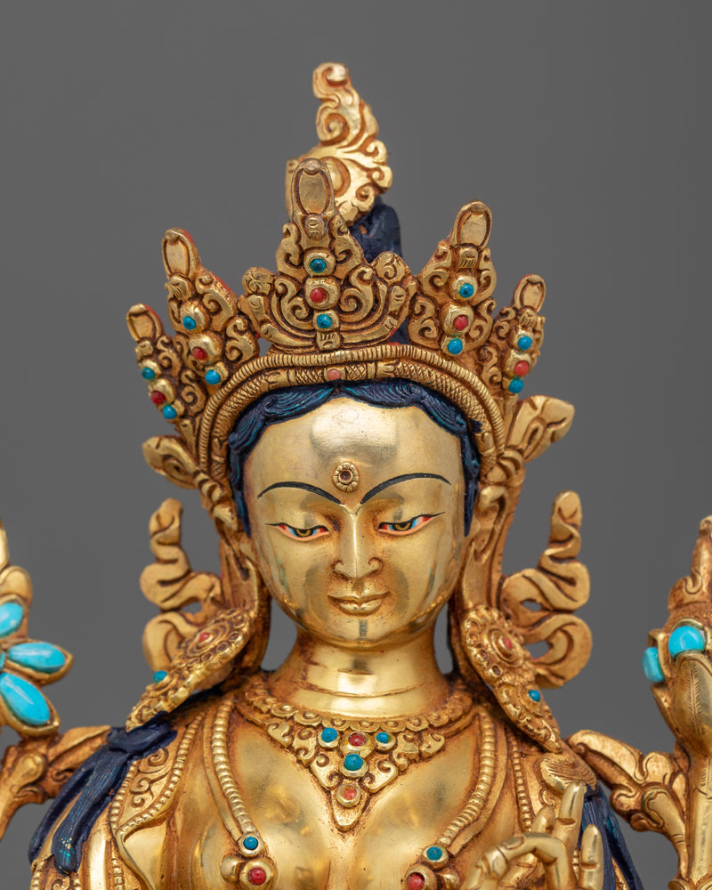 Tibetan Buddhism Green Tara Compassion and Protection Deity | Mother of All Buddhas