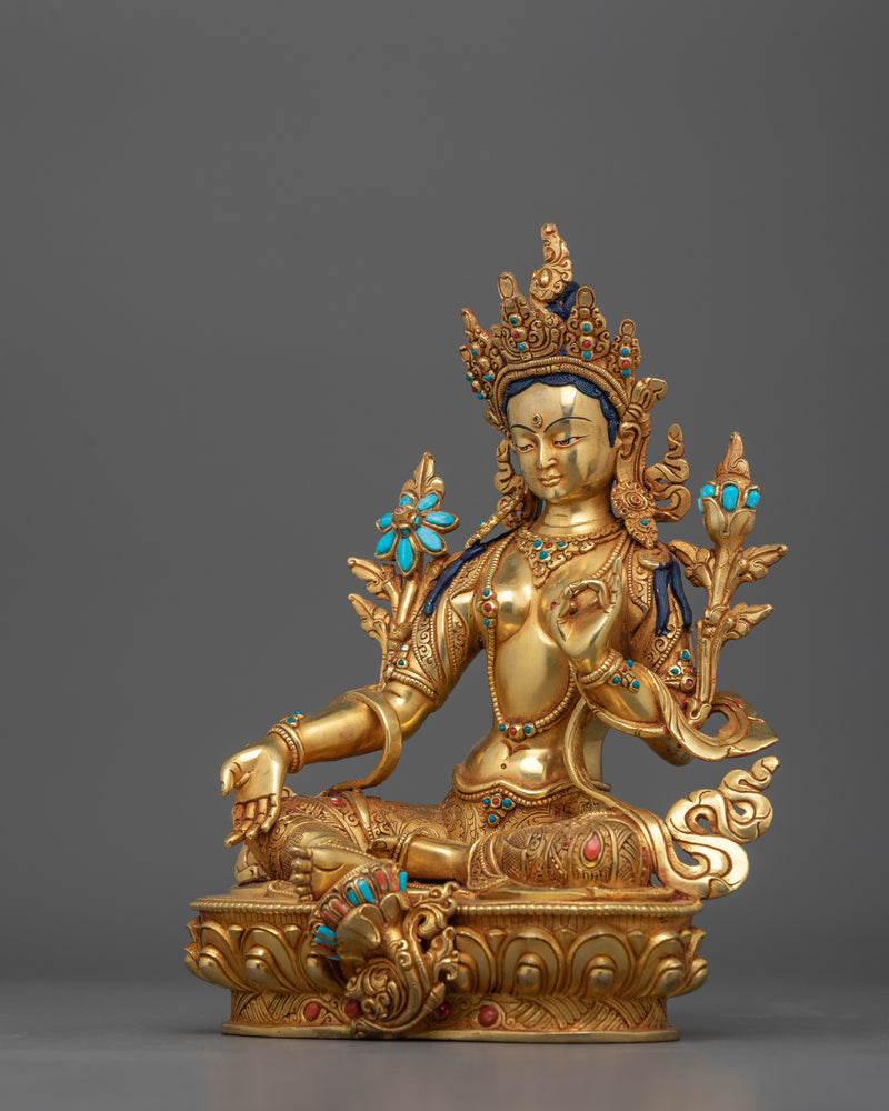 Tibetan Buddhism Green Tara Compassion and Protection Deity | Mother of All Buddhas