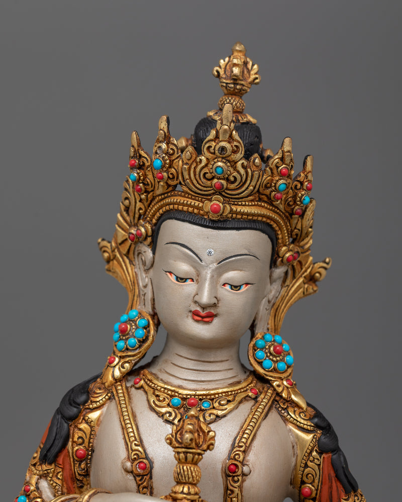 Vajrasattva Purification Deity Statue | Handcrafted Enlightened Deity