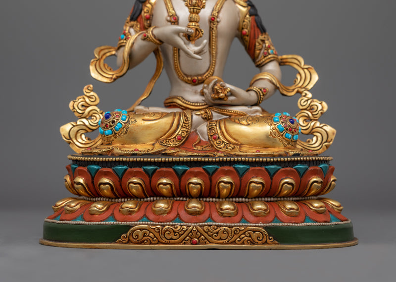 Vajrasattva Purification Deity Statue | Handcrafted Enlightened Deity