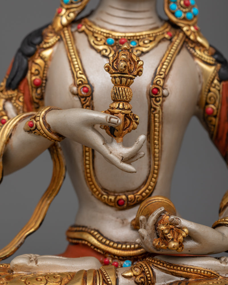 Vajrasattva Purification Deity Statue | Handcrafted Enlightened Deity