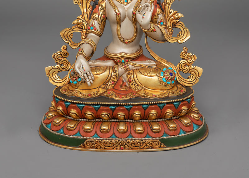 Sitatara Female Bodhisattva Statue | Spiritual Altar Decor