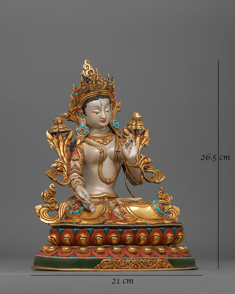 Sitatara Female Bodhisattva Statue | Spiritual Altar Decor