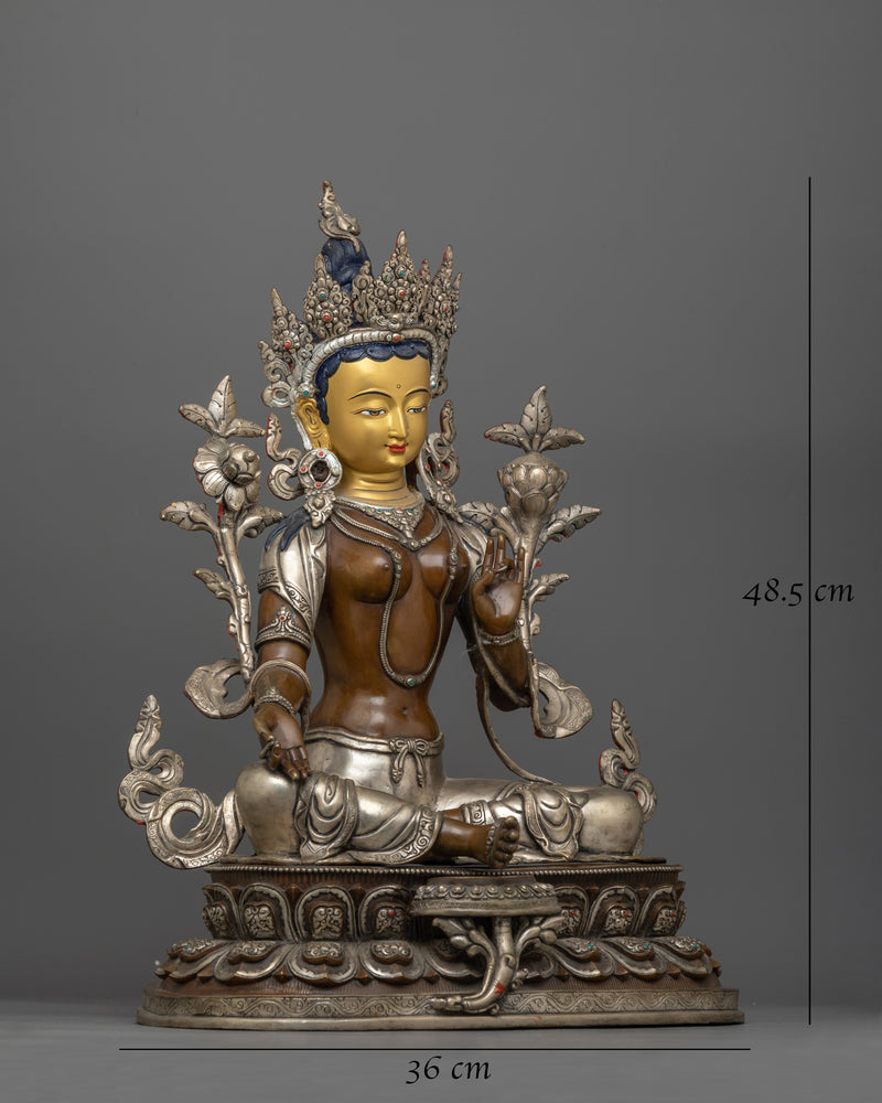 Arya Tara Swift Liberator Statue | Tibetan Buddhist Deity Statue