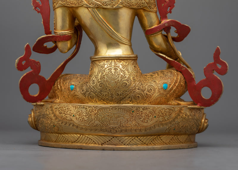 Divine Feminine Energy Green Tara Statue | Spiritual and Decorative Piece