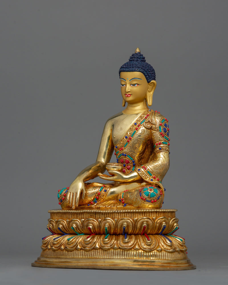 Spiritual Decor Shakyamuni Buddha Statue | Embodiment of Spiritual Wisdom, and Peace