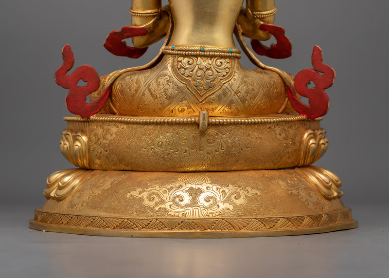 Handmade Vajradhara Deity Statue | A Sacred Emblem of Wisdom and Compassion