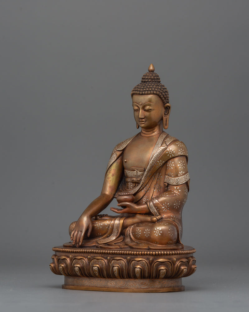 Enlightened Sakyamuni Buddha of Compassion | Statue for Meditation and Serenity