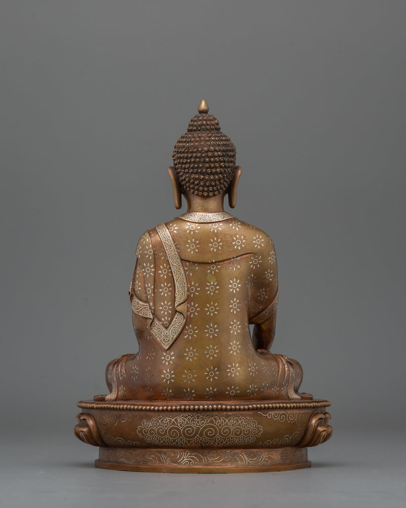 Enlightened Sakyamuni Buddha of Compassion | Statue for Meditation and Serenity