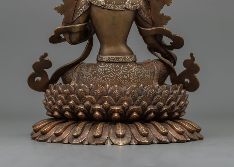 Traditional Green Tara Goddess Female Buddha | Mother of All Buddha