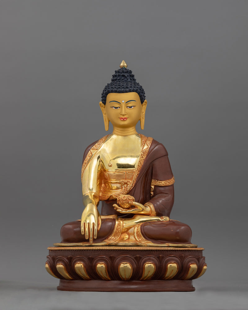 Tranquil Shakyamuni Buddha Set Statue | Enlightened Buddha of Compassion