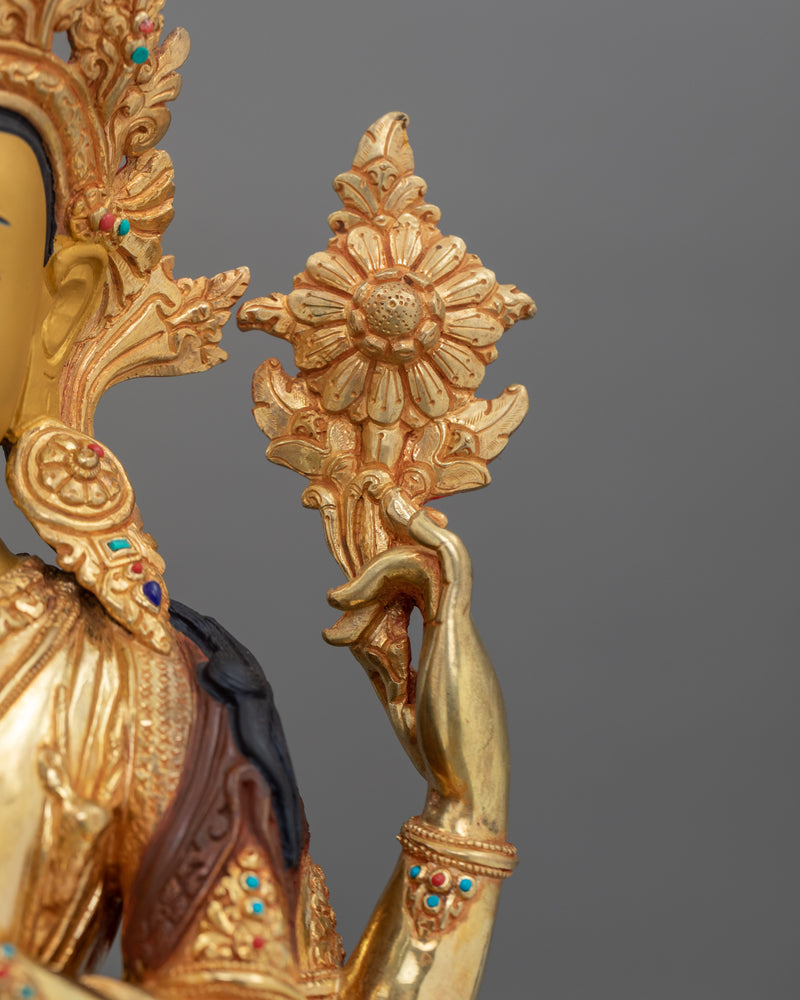 Tranquil Shakyamuni Buddha Set Statue | Enlightened Buddha of Compassion