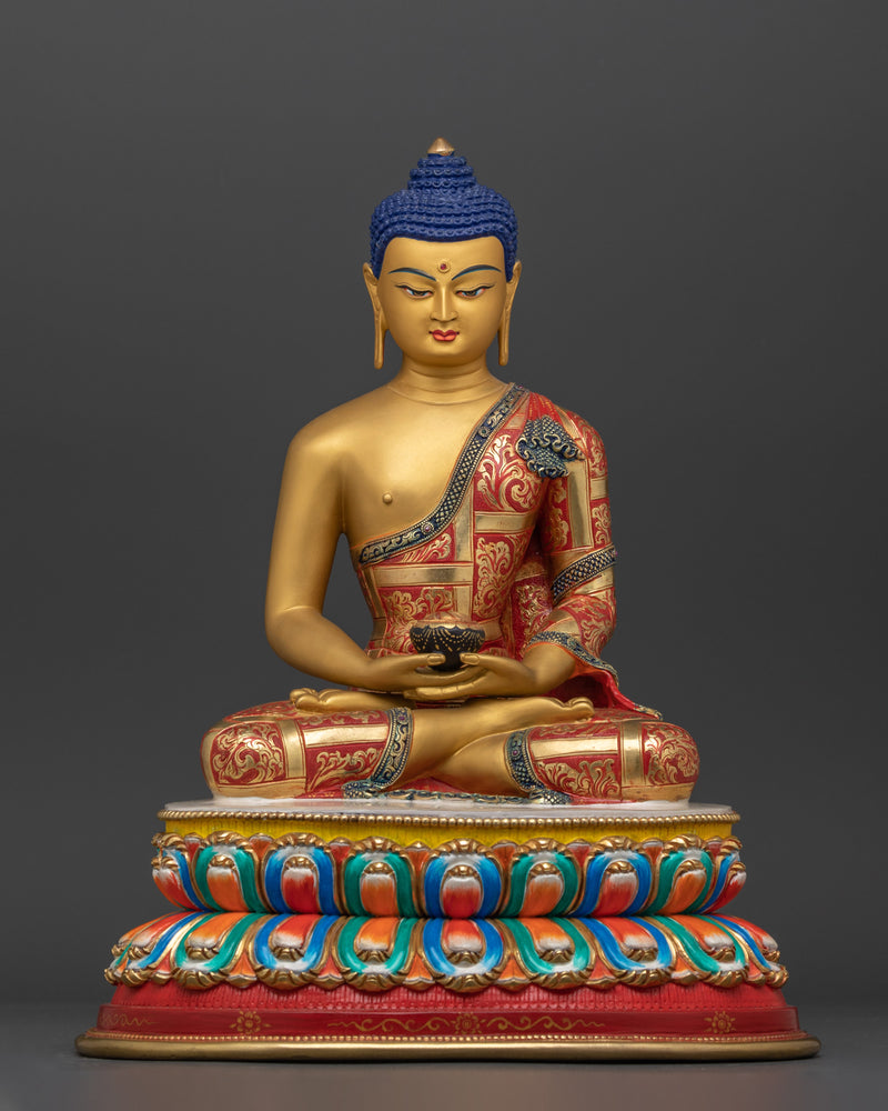 The Buddha of Infinite Light | Amitabha Buddha Copper Statue